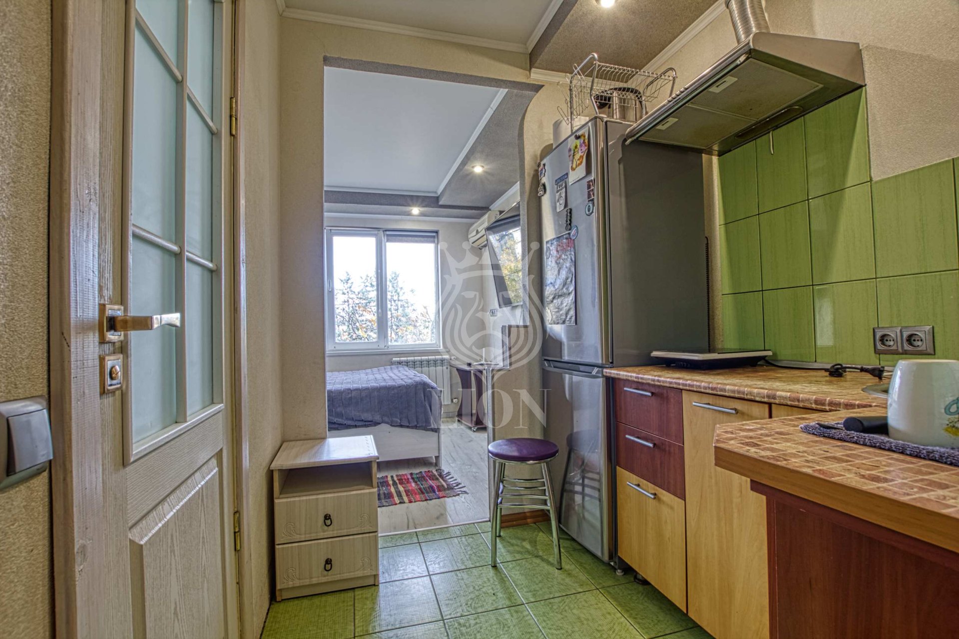 1-к квартира 17 м² 1/9 эт., Октябрьская — фото 4