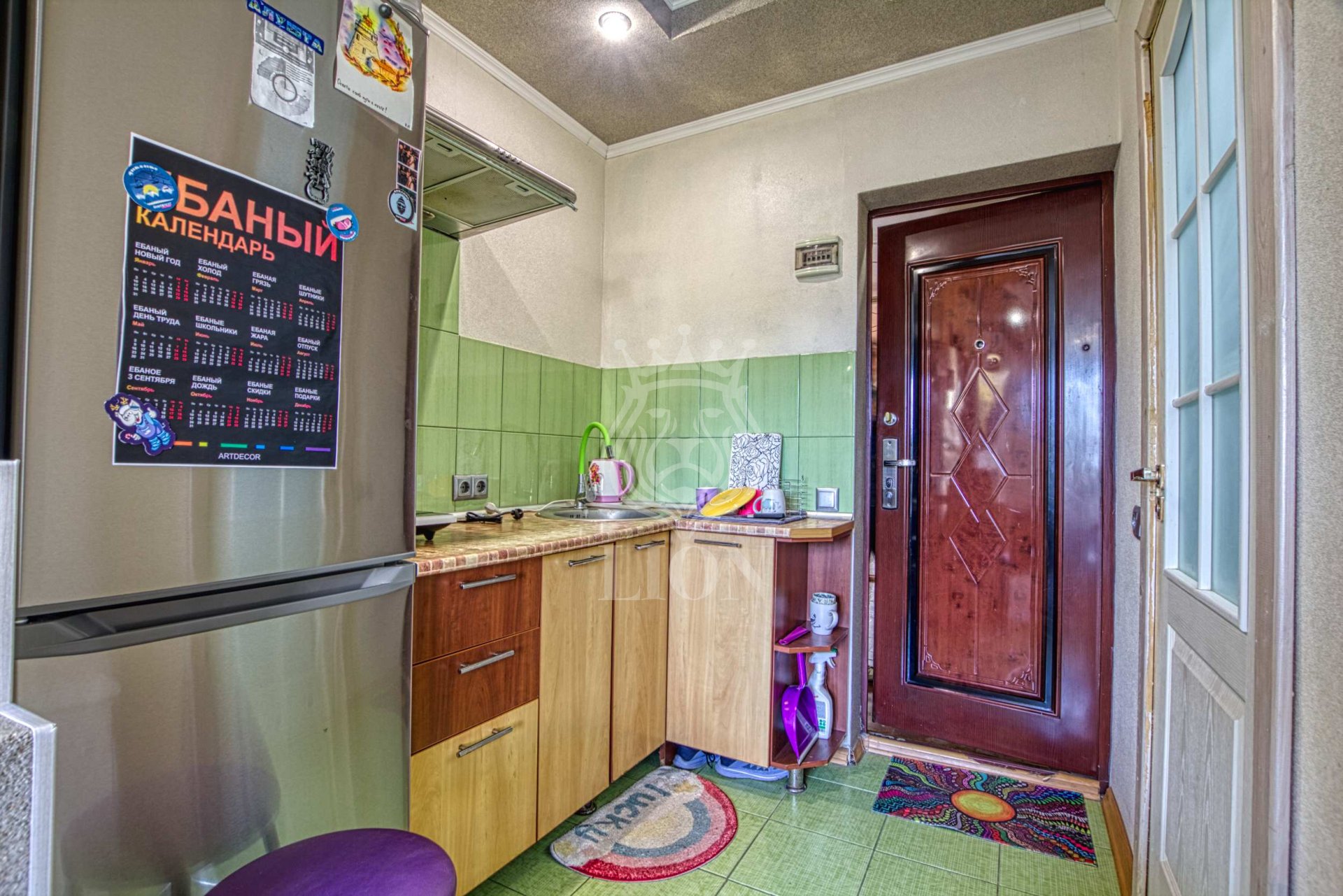 1-к квартира 17 м² 1/9 эт., Октябрьская — фото 2