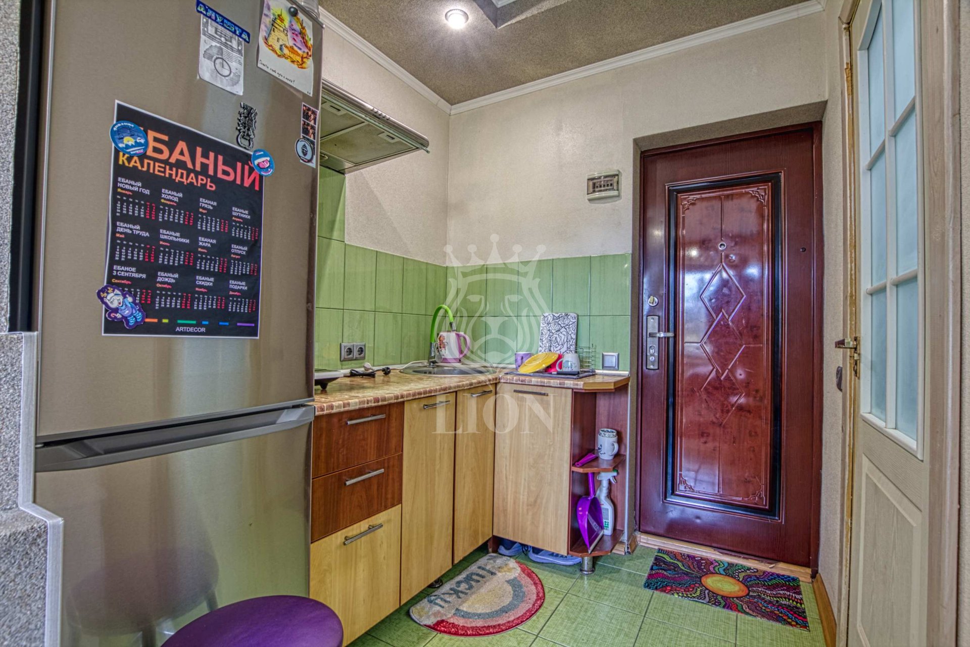 1-к квартира 17 м² 1/9 эт., Октябрьская — фото 5
