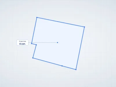Участок 4 сот. Блокированная жилая застройка, Лазурное — миниатюра 6