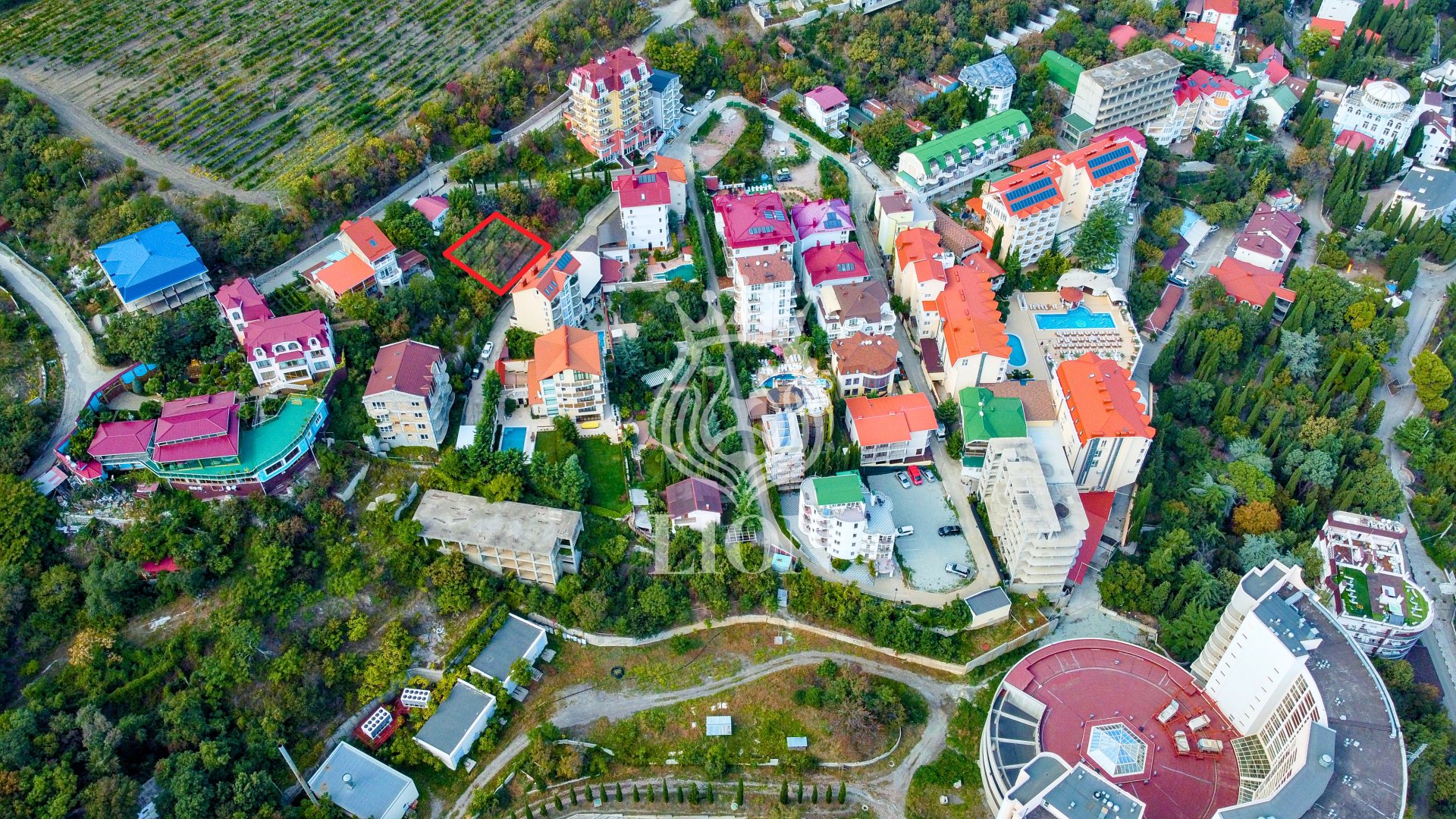 Участок 4 сот. Блокированная жилая застройка, Лазурное — фото 5