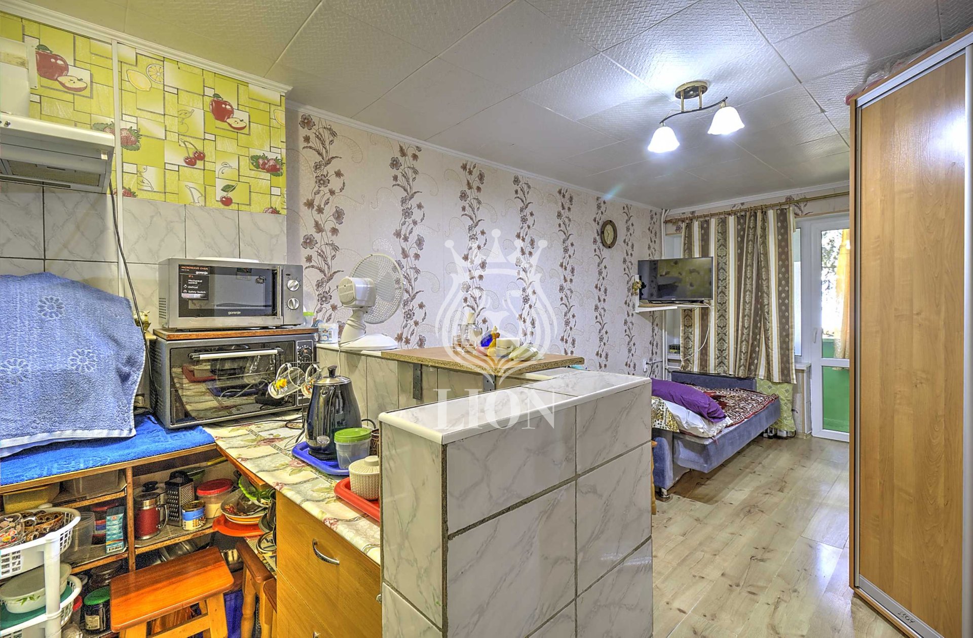 1-к квартира 18.5 м² 3/4 эт., Туристов — фото 3