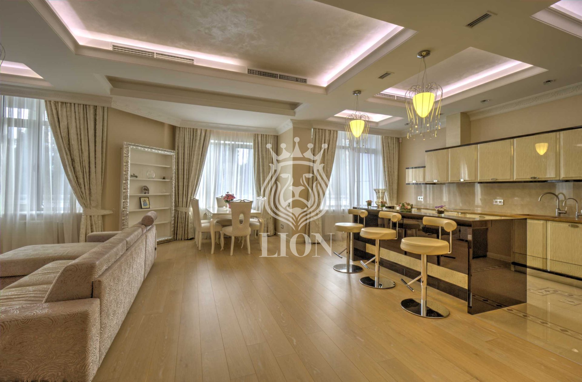 3-к апартаменты 170 м² 2/7 эт., Парковая — фото 30