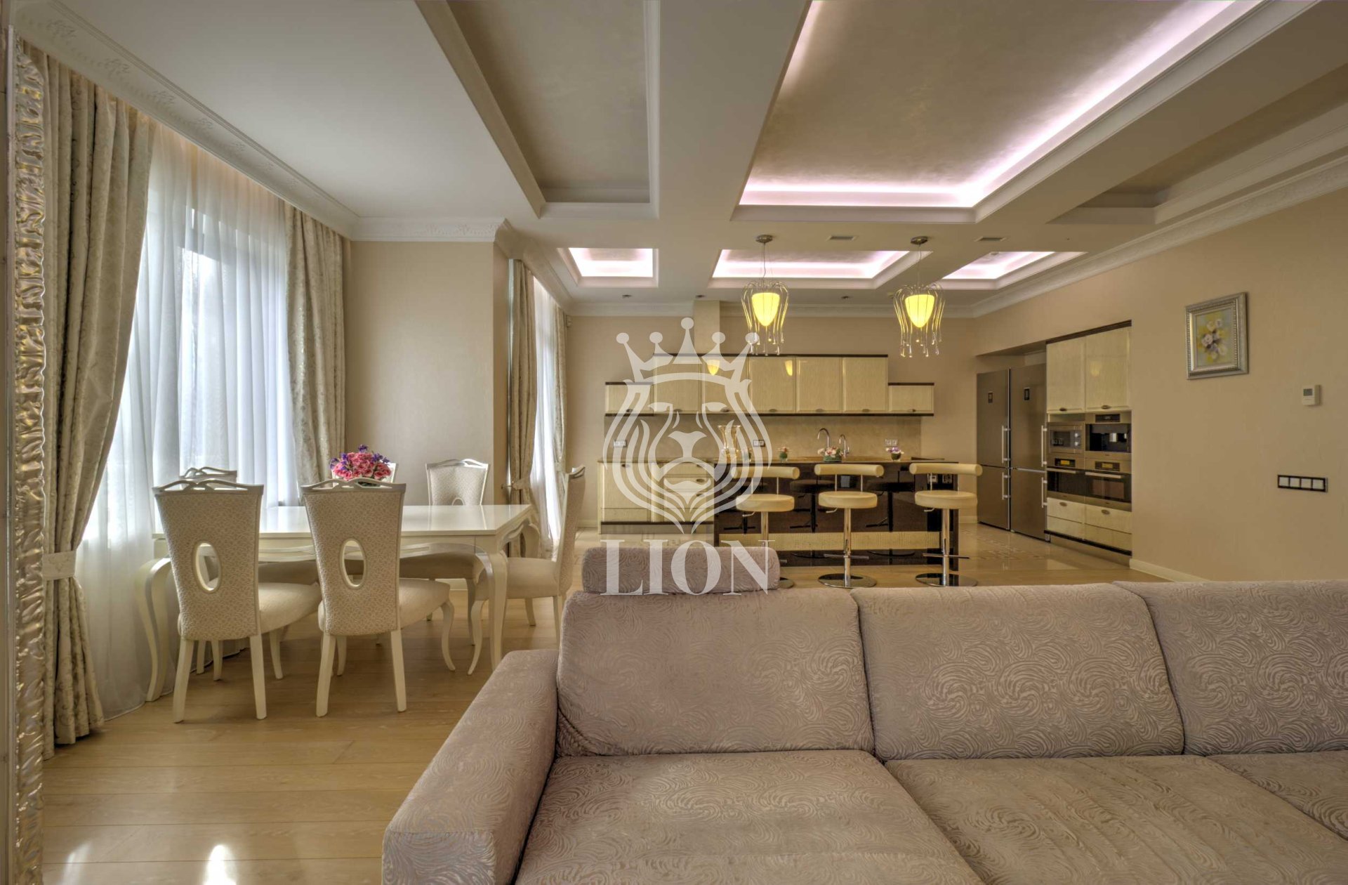 3-к апартаменты 170 м² 2/7 эт., Парковая — фото 32