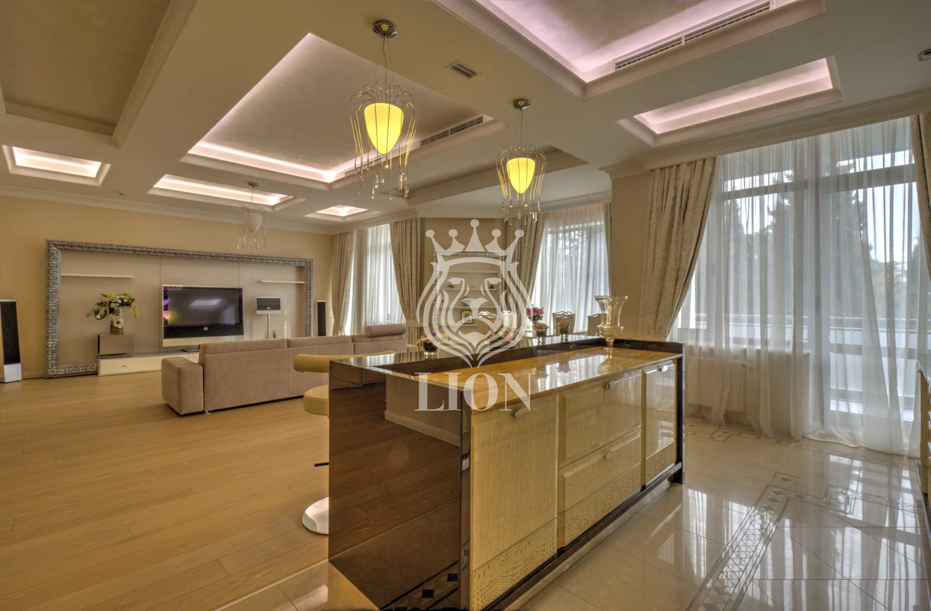 3-к апартаменты 170 м² 2/7 эт., Парковая — фото 35