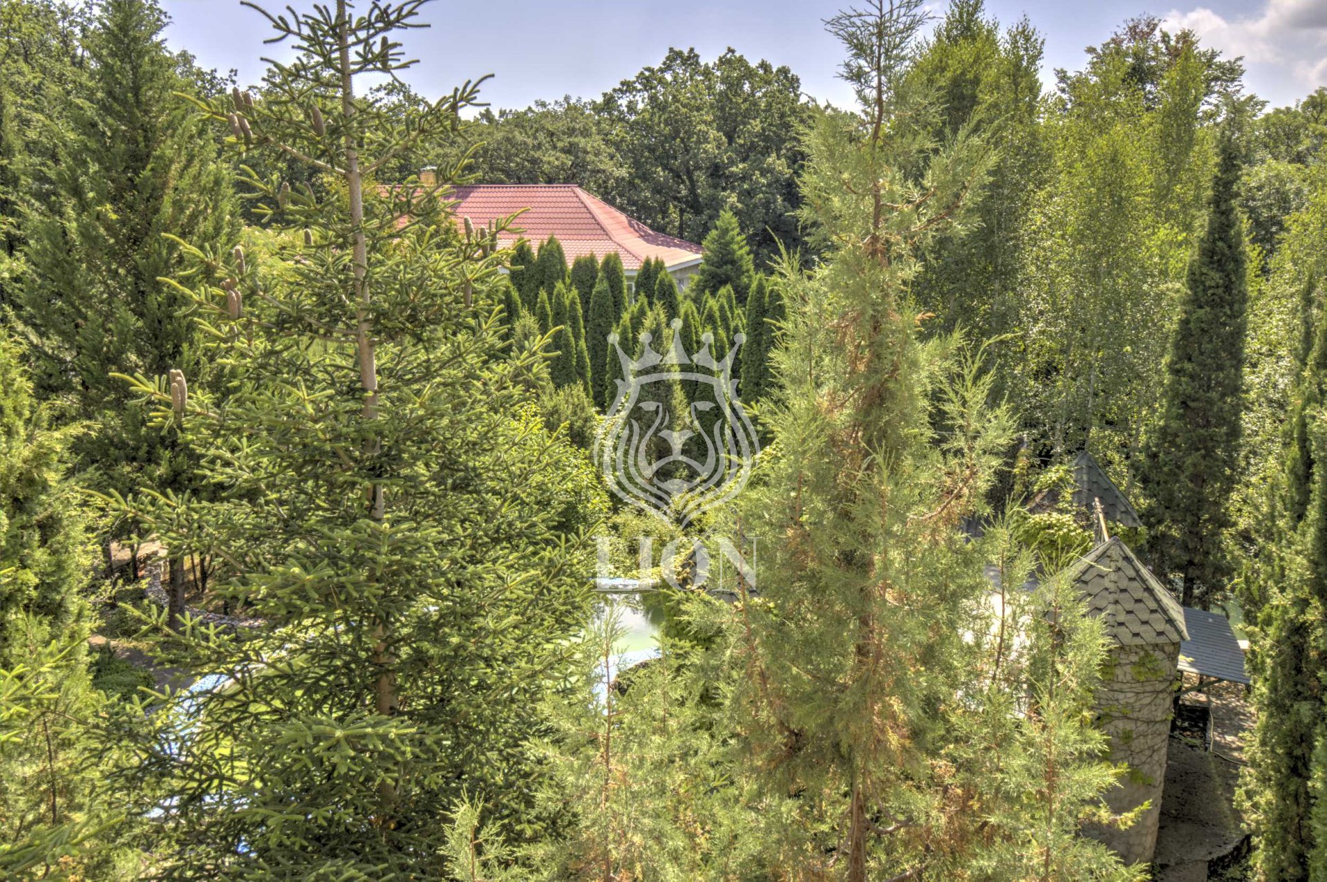 Дом 750 м² на 117 сот., Розовый — фото 56