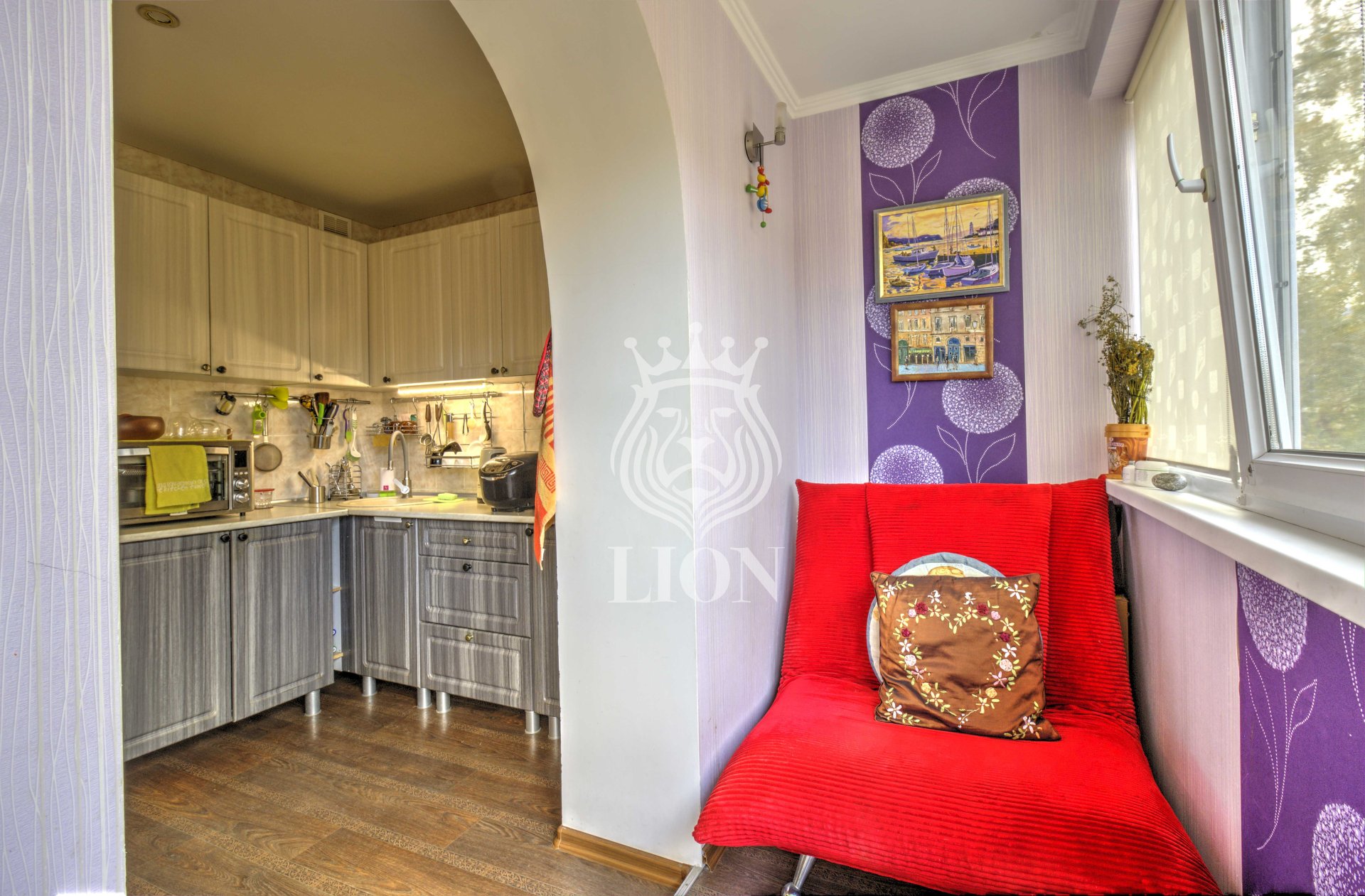 1-к квартира 34 м² 4/5 эт., Платановая — фото 10