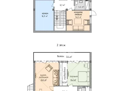 Дом 191.3 м² на 4 сот., Алушта — миниатюра 77