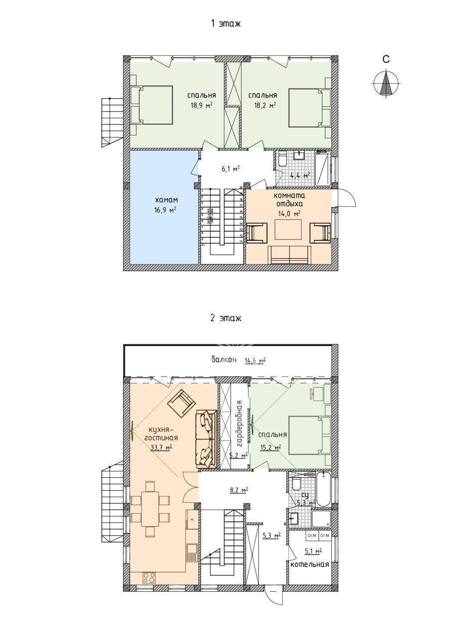 Дом 191.3 м² на 4 сот., Алушта — фото 77