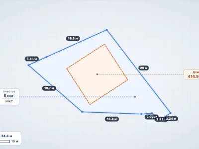 Дом 420 м² на 5 сот., Семидворье — миниатюра 63