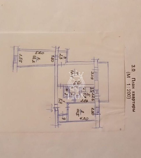 3-к квартира 66 м² 5/5 эт., Судакская — фото 27