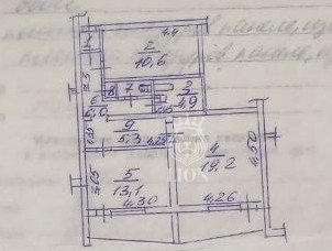 2-к квартира 79.1 м² 2/5 эт., Октябрьская — фото 33