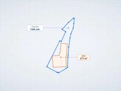 Дом 400 м² на 7 сот., Малореченское — миниатюра 42