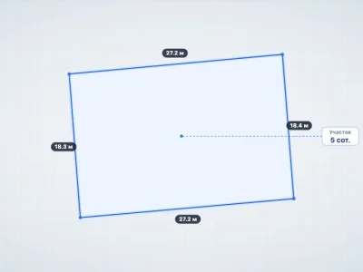 Участок 5 сот. ИЖС, Лучистое — миниатюра 2
