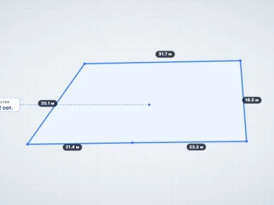Участок 6.22 сот. ИЖС, Лучистое — миниатюра 2