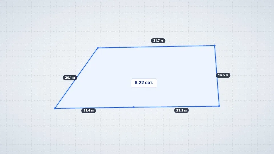 Участок 6.22 сот. ИЖС, Лучистое