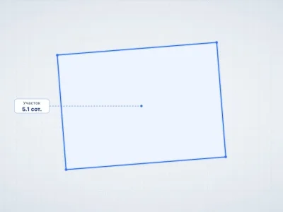 Участок 5.1 сот. ИЖС, Лучистое