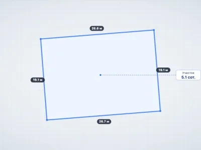 Участок 5.1 сот. ИЖС, Лучистое — миниатюра 2