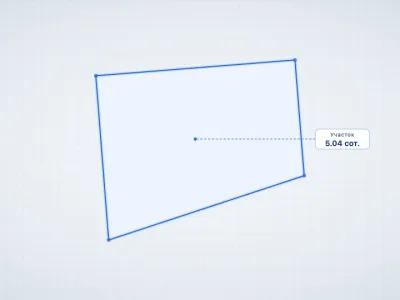 Участок 5.04 сот. ИЖС, Лучистое