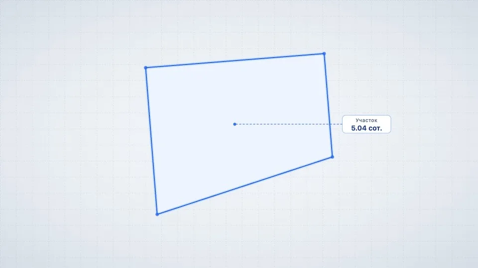 Участок 5.04 сот. ИЖС, Лучистое
