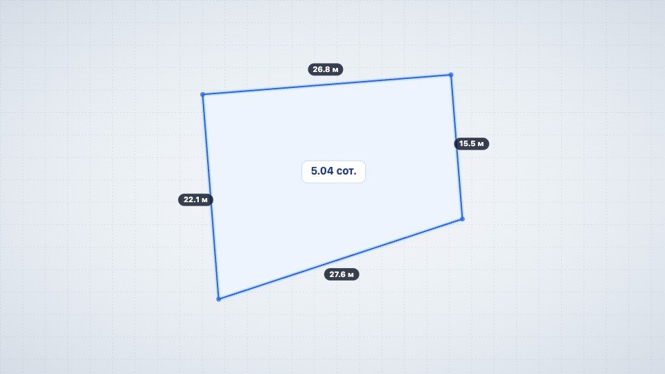 Участок 5.04 сот. ИЖС, Лучистое — фото 1