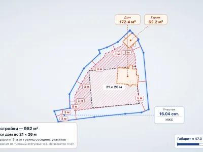 Дом 172.4 м² на 16.04 сот., Верхняя Кутузовка — миниатюра 25