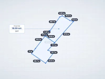 Участок 18.59 сот. СНТ, Нижняя Кутузовка — миниатюра 8