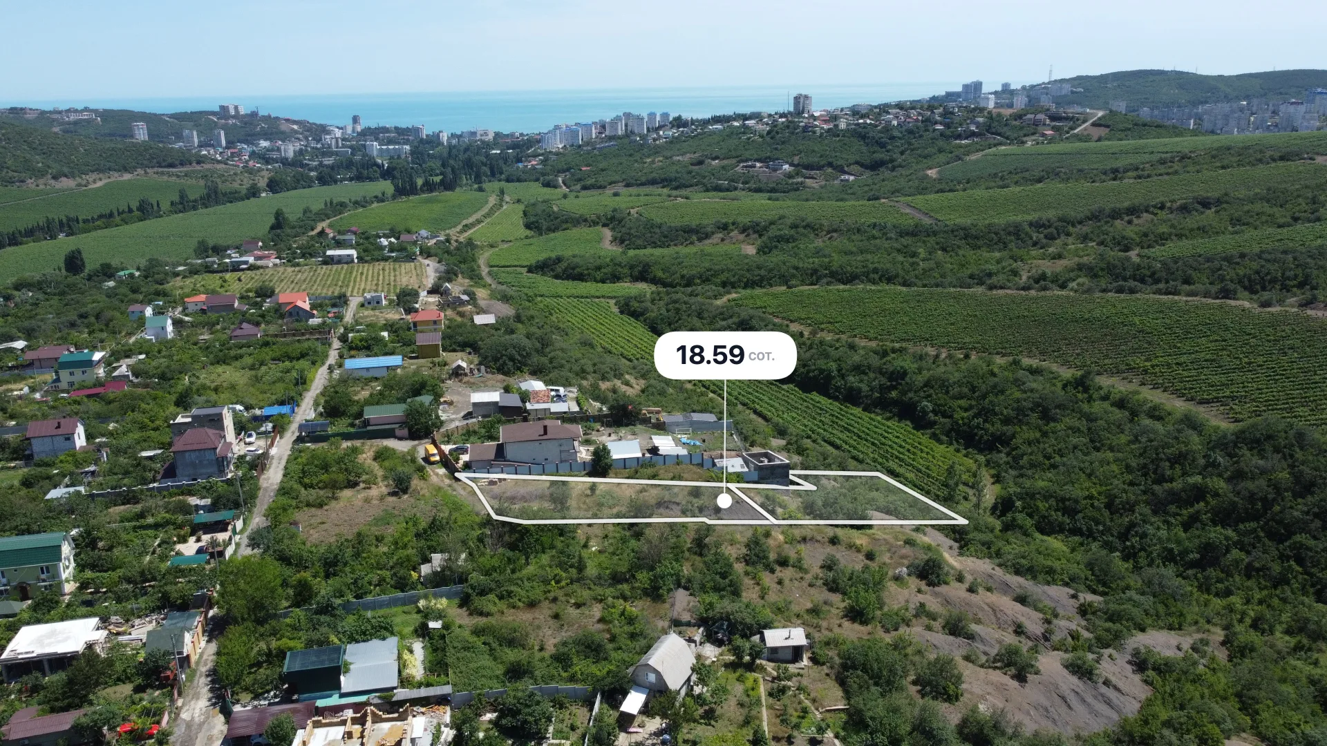 Участок 18.59 сот. СНТ, Нижняя Кутузовка