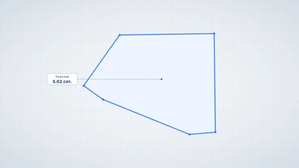 Участок 5.02 сот. ИЖС, Лучистое