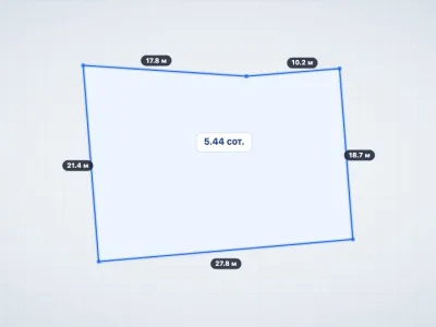 Участок 5.44 сот. ИЖС, Лучистое — миниатюра 2