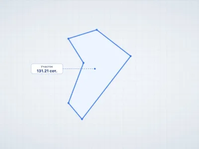 Участок 131.23 сот. Блокированная жилая застройка, Лучистое