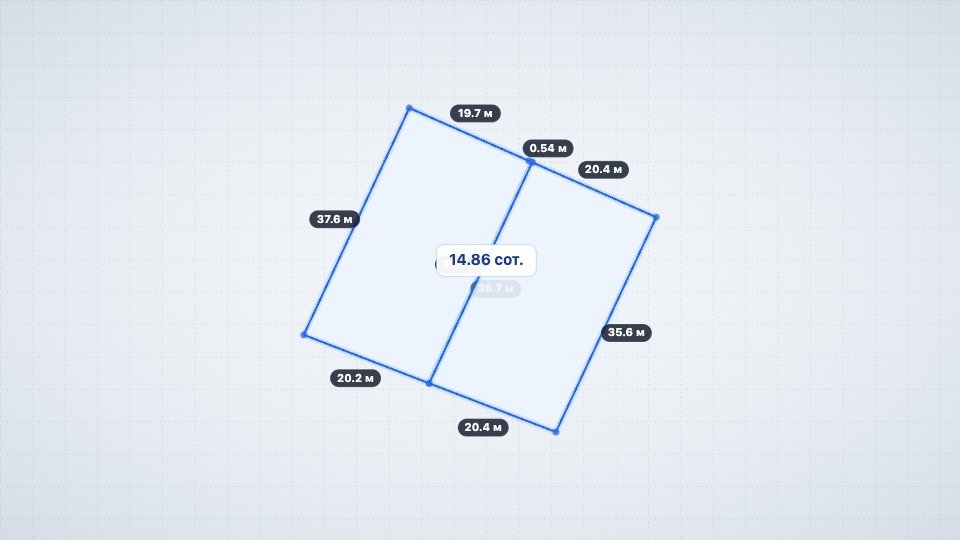 Участок 14.86 сот. ИЖС, Лучистое — фото 2
