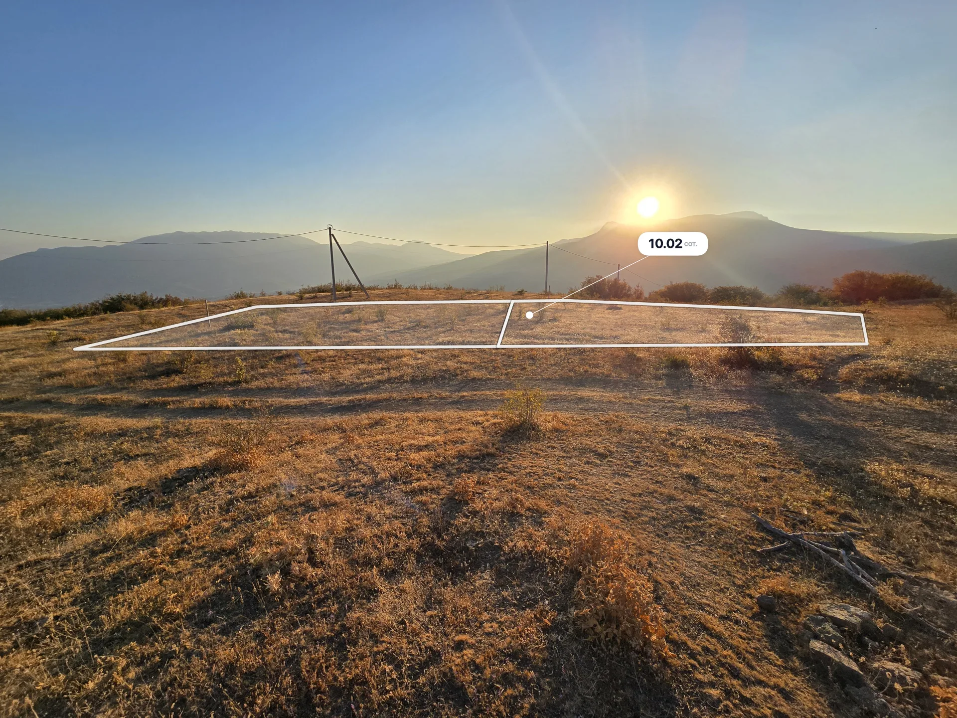 Участок 10.02 сот. ИЖС, Лучистое