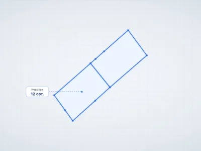 Участок 12 сот. ЛПХ, Семидворье