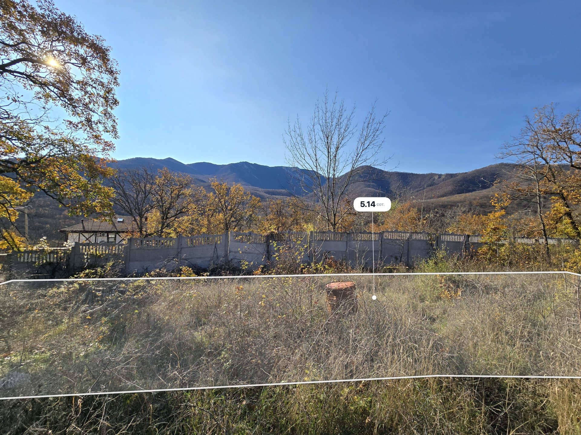 Участок 5.14 сот. ИЖС, Розовый — фото 1