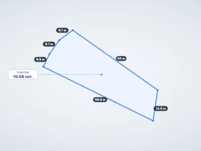 Участок 10.08 сот. ИЖС, Семидворье — миниатюра 2