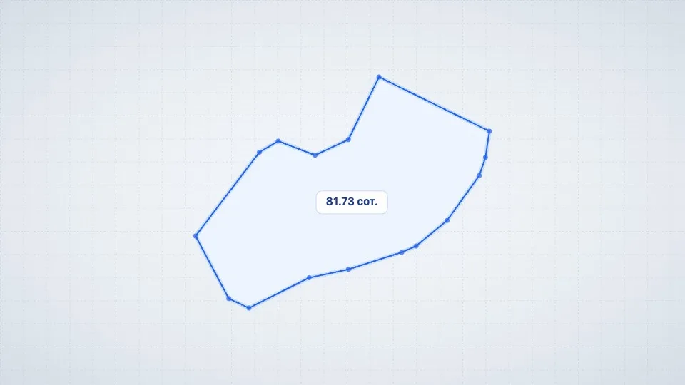 Участок 81.74 сот. Малоэтажная многоквартирная жилая застройка, Семидворье