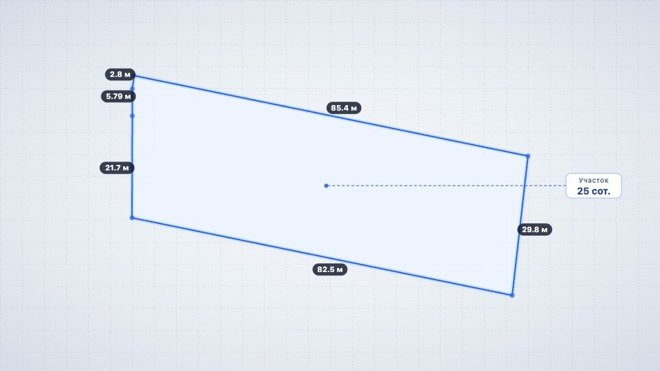 Участок 25 сот. Среднеэтажная жилая застройка, Лазурное — фото 4