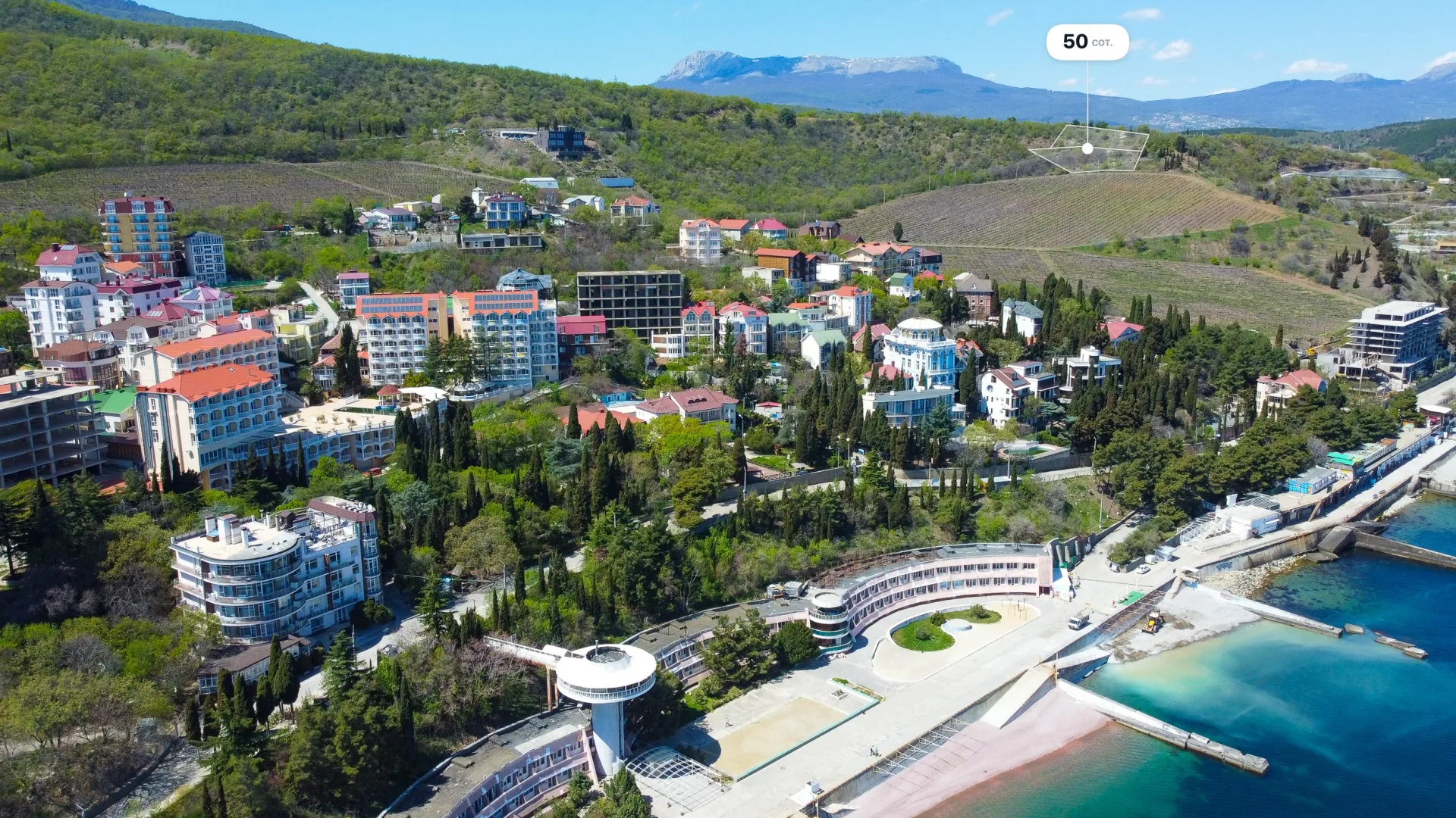 Участок 50 сот. ИЖС, Лазурное