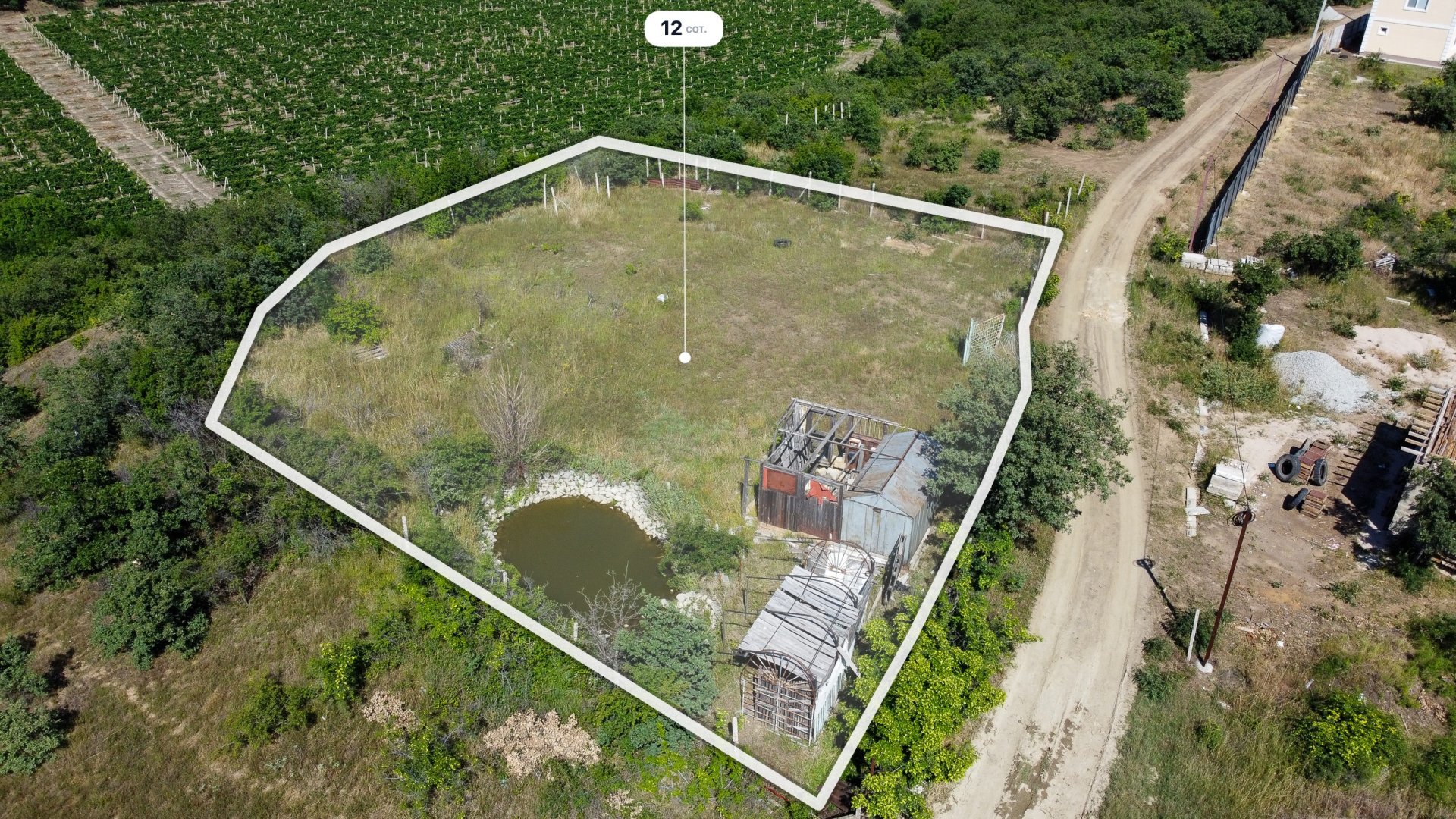 Участок 12 сот. СНТ, Нижняя Кутузовка — фото 3