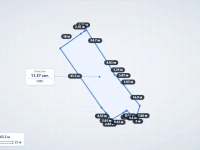 Часть дома 45.4 м² на 11.37 сот., Рыбачье — миниатюра 52