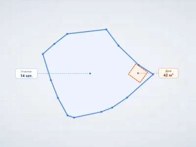 Дом 72.9 м² на 14 сот., Лучистое — миниатюра 80