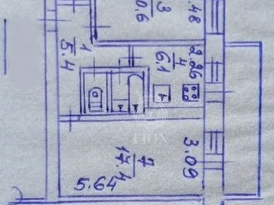 2-к квартира 52 м² 3/5 эт., Пионерская — миниатюра 38