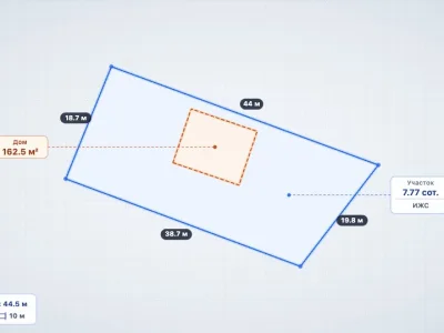 Дом 162.5 м² на 7.77 сот., Семидворье — миниатюра 42